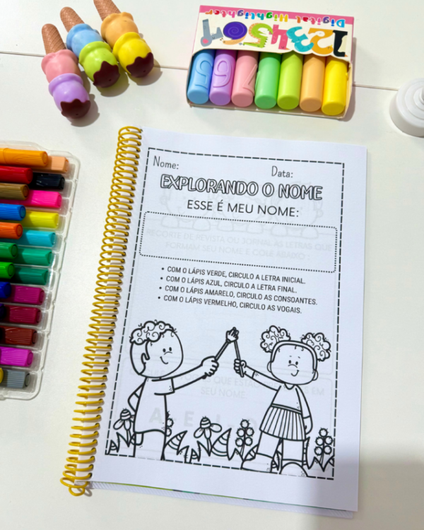 Apostila Atividades Nome Próprio - Salinha Criativa