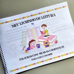 📘✨ Meu Livrinho de Leitura – Para Ler e Colorir ✨🎨