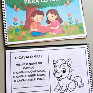 📖✨ Livrinho de Leitura com Sílabas Simples