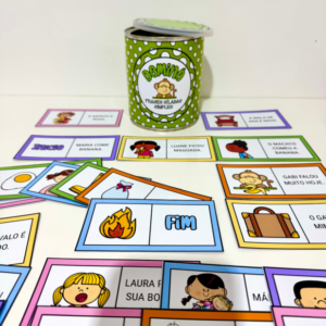 Recurso Dominó de Frases- Sílabas Simples