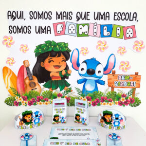 Kit Volta Às Aulas Stitch