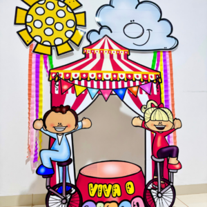 Painel Moldura Pra Foto tema Dia do Circo