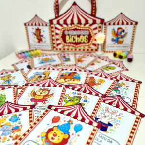 História Rimada na Sacola – O Circo dos Bichos