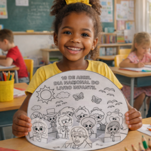 ✨📚Atividade Interativa 3D – Dia Nacional Do Livro Infantil