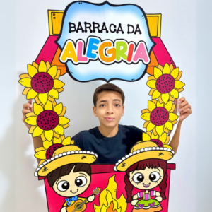 Moldura foto tema Festa Junina