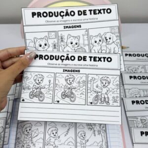 📝 20 Tirinhas para Produção de Texto