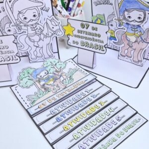 📘 Flipbook e Cenário 7 de Setembro – Independência do Brasil