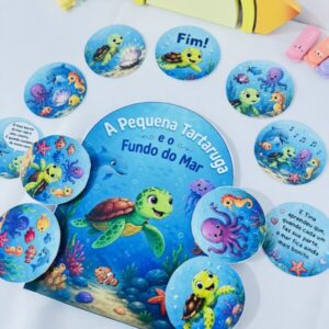 "A Pequena Tartaruga e o Fundo do Mar”