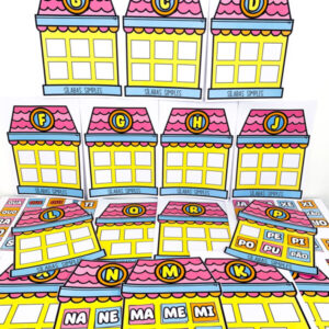 Casinhas das Sílabas Simples