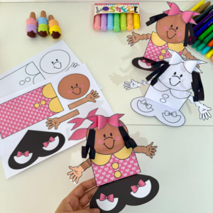 Atividade 3D Menina Bonita do Laço de Fita – Consciência Negra