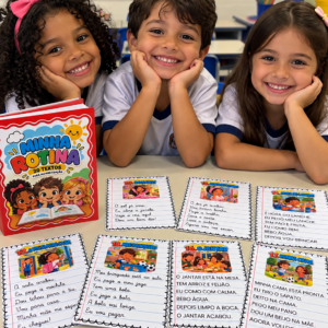 📚✨ Minha Rotina – 20 Textinhos para Alfabetização